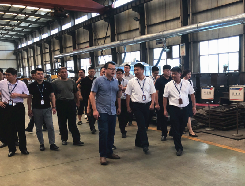 时讯丨济宁市高新区管委会副主任孟凡璋一行调研考察J9国际站J9科技治污设施升级改造情况